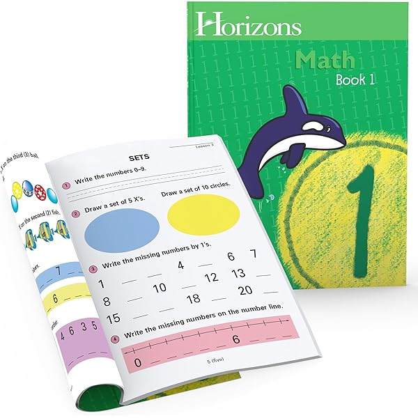 Amazon.com: Horizons 1st Grade Math Student Book 2: 9781580959308